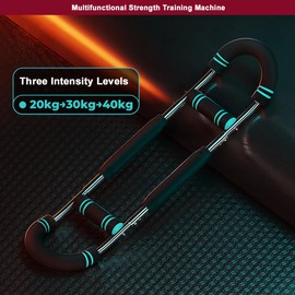 Adjustable Twister Arm Exerciser with Skipping Rope, U-Shaped Wrist Strength Trainer, Home Chest Expander For Shoulder, Arm and Chest Exercise, Arm Strengthening, Upper Body Strength Training Etc