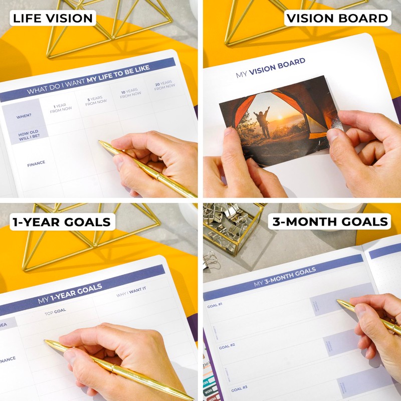 Clever Fox Planner PRO 2nd Edition – Undated Weekly Agenda