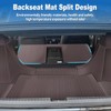 Cargo Mat & Backrest Mat Compatible with 2018-2024 2025 Honda