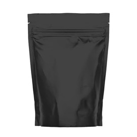 100x Black Aluminum Bag Mylar Foil Pouch Heat Sealer Food Storage Package Bags 70x100mm, 105x150mm, 120x200mm (105x150mm)