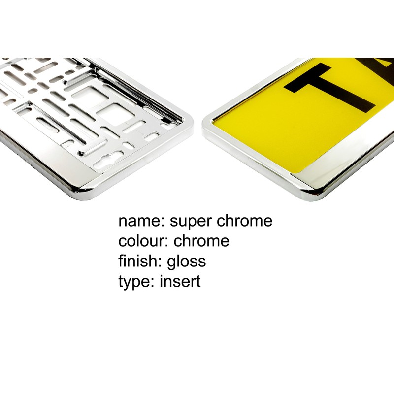 1x TAPORT® CAR REGISTRATION HOLDER FOR ANY CAR, VAN, TRUCK,