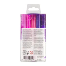 Royal Talens Ecoline Brush Marker Set - Violet Hues, Set of 5