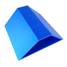 Jeff Did It! 1/24th Monster Truck Jump/Roll Over Ramp F - Works as Display Stand - Includes Anti Slip Rubber Feet - Catch Big Air! - FREE SHIPPING (Blue)