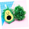 Ipetboom Pcs Bath Sponges Fruit Design Body Scrubbers Soft Bath