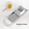 Spaetzle Maker, Pasta Maker Machine Silver Wellness Comfortable-Grip Salty and