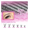 642 Kit Pestañas Maquillaje Diy Extension Mixto 30d 40d 50d