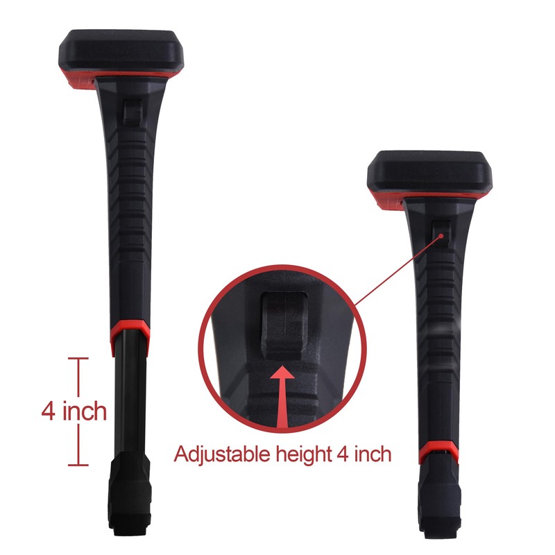 Frassie Height Adjustable Chair Armrest Pair, Gaming Boss Chair Arms