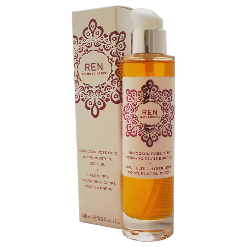 REN Skincare Moroccan Rose Otto Body Oil, 100 ml