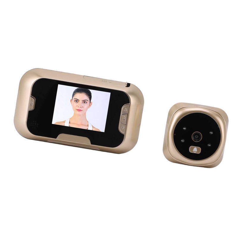Peephole Camera Automatic Photo Taking 120° Viewing Angle Infrared Night