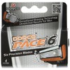 6 Blade Razor Cartridges for Men (Dorco Pace)(SXA1040), 4 Count