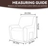 Cupuamon Recliner Chair Covers,Lazy Boy Recliner Covers Stretch Reclining Covers