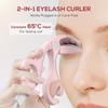 Lashes Curler, Makeup Tools, Wide Angle Curling Long-Lasting Professional Compact