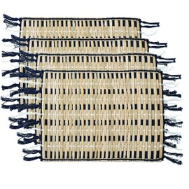 Creative Tops Set of 4 Napier Grasscloth Placemats, CTPMNAPPK4, Assorted, One Size