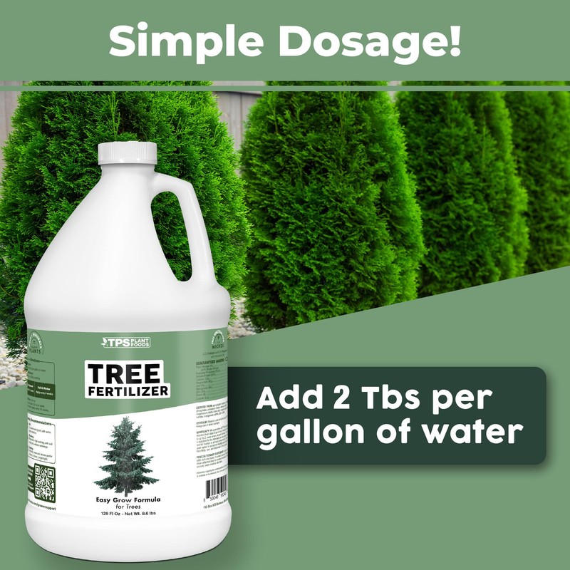 TPS NUTRIENTS Tree Fertilizer for All Trees and Shrubs, Liquid
