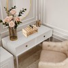 ELLDOO Rollerball Perfume Organizer, 24 Spaces Bamboo Perfume Storage Holder