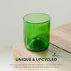 IWAS Upcycled Green Drinking Glasses | 250 ML | 8.45