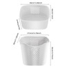 Rolling Laundry Hamper, 3 Tier Storage Sorter Cart with Wheels,