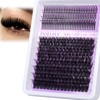 Lash Clusters with Spikes 200D Volume Eyelash Clusters Long Fairy