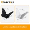 bowarepro Pack of 6 Butterfly Coat Hooks, Butterfly 304 Stainless