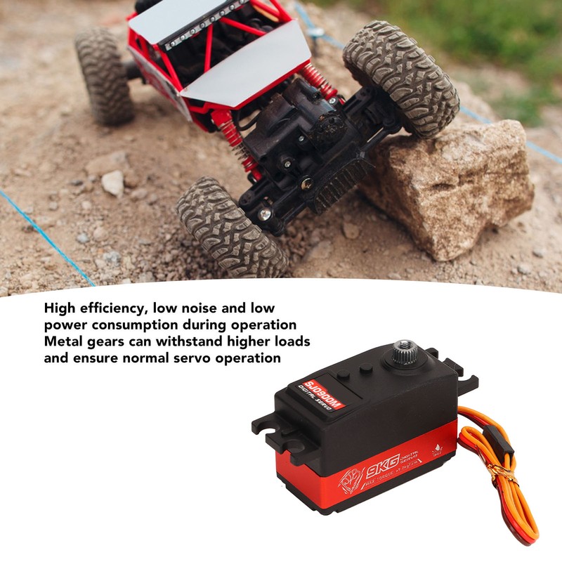 9KG Gear Servo Motor High Efficiency Low Noise Aluminum Alloy
