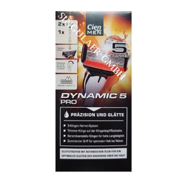 Cien MEN Dynamic 5 Pro - 5-Klingen Herren-Rasiersystem