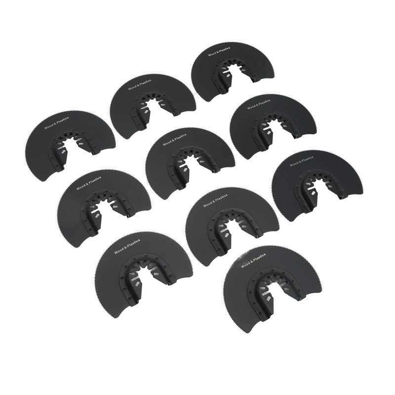 10 Pcs Semi Circular Saw Blade 88mm High Carbon Steel