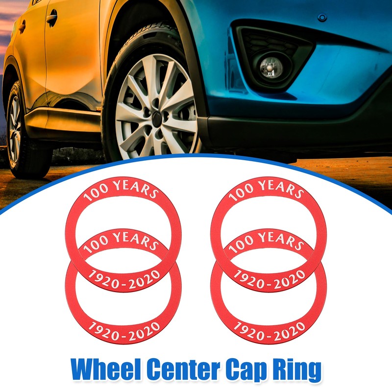 ACROPIX Wheel Rim Center Cap Hub Ring Cover for Mazda