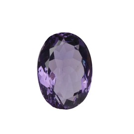 REAL-GEMS Violet Topaz 33.60 Ct Oval Shaped Healing Crystal