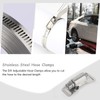 KHIRY Hose Clamps Set of 2 Stainless Steel DIY Clamps