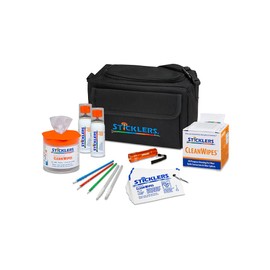 Sticklers MCC-FK05 - Military Fiber Optic Cleaning Kit (800+ Cleanings)