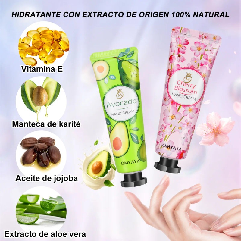 40pcs 20ml Cremas Manos Mayoreo Hidratación Y Reparación