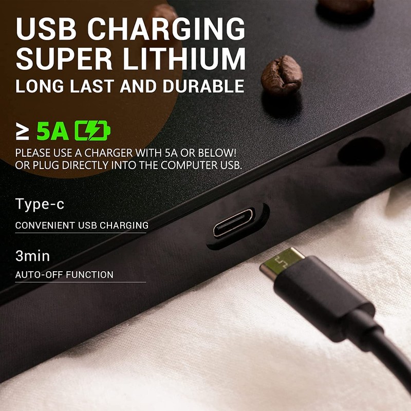 EMPO Digital Coffee Scales with Timer - Espresso Brew Drip