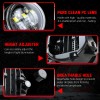 CHUSYYRAY Pair LED Fog Lights Front Bumper Lamp For 2010-2012