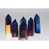 Nature's Enlightenment Dark Blue & Purple Rainbow Angel Aura Quartz