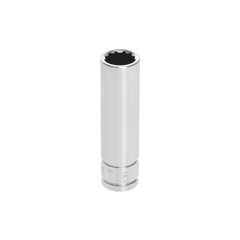 Performance Tool W38614 12-Point Socket, 3/8-Inch Drive, 7/16