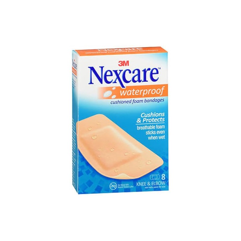 Nexcare Active Bandages, Extra Cushion, Knee & Elbow, 8 ct.