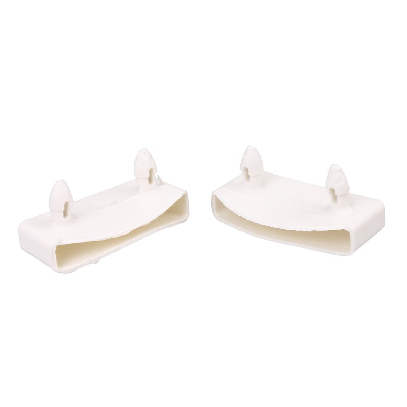 Yibuy 30Pcs Plastic Single End Caps Bed Slat Holders for