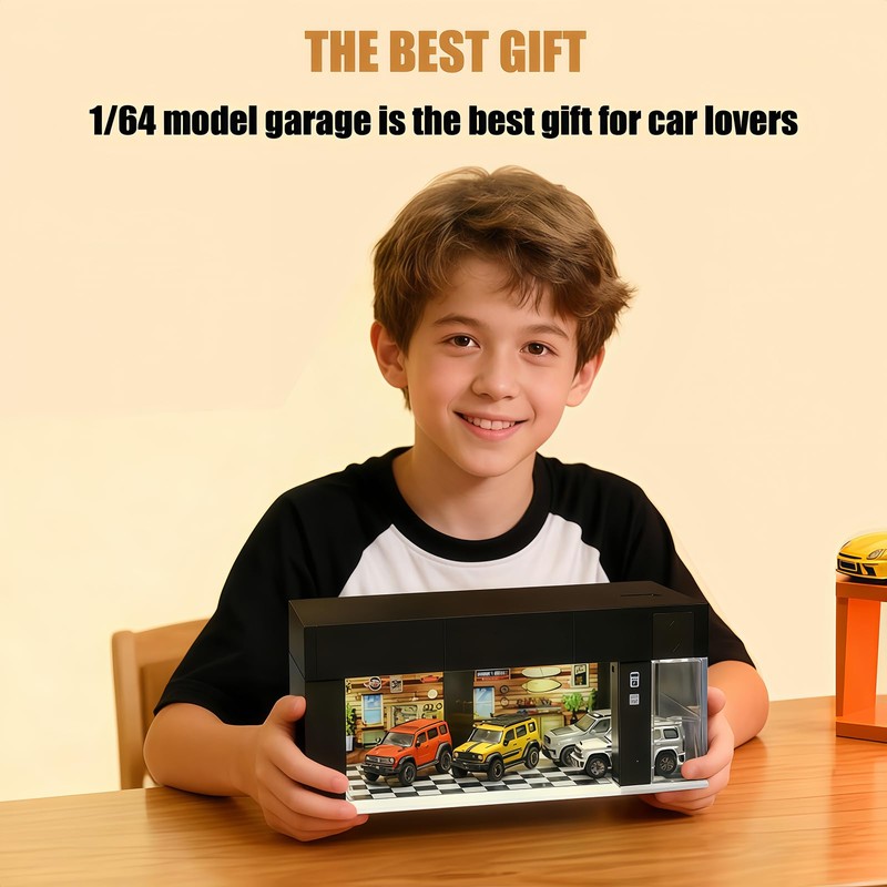 Storage for Hot Wheels 1/64 Scale Toy Car Display Case