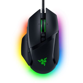 Razer Razer Basilisk V3 Customizable Ergonomic Gaming Mouse: Fastest Gaming Mouse Switch - Chroma RGB Lighting - 26K DPI Optical Sensor - 11 Programmable Buttons - HyperScroll Tilt Wheel - Classic Black