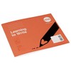 RHINO Stationery Handwriting Book | 6.5 X 8 | 32 Page | 4mm Feints Centred On 15mm Red Lines | Orange | School Books | Pack of 25