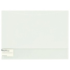 Kokuyo Clear Holder, 2 Pockets, Envelope, A4 Side, Transparent, F-5770T