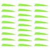 sourcing map Arrow Vanes Arrow Fletching 4" Shield Shape Turkey