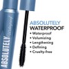 W7 Absolutely Waterproof Mascara, Blackest Black, 10 ml