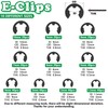 Aienxn 802PCS Snap Rings Assortment Kit, E Clips Assortment Kit