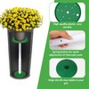 YLSAZL 2 Pack Adjustable Height Plant Risers for Inside Pots,21-33"