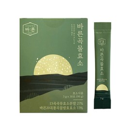 Bareun 바른곡물효소 3g x 30개입 1개 / 써클 Barun Grain Enzyme 3g x 30 Pack 1 Piece / Circle