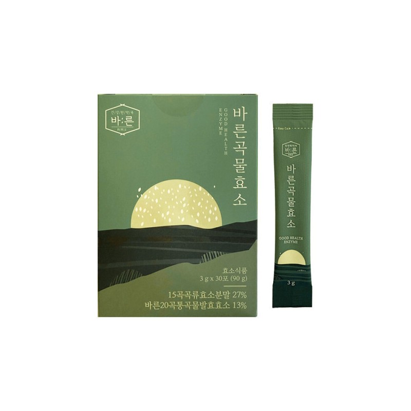 Bareun 바른곡물효소 3g x 30개입 1개 / 써클 Barun Grain
