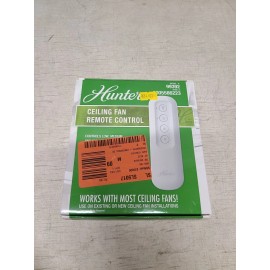 Hunter Universal 3-Speed Ceiling Fan Handheld Remote Control - White (99392)