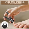 German Nail Clippers for Men Women with Catcher, Toenail Clippers