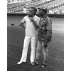 Milwaukee Brewers Bob Uecker and Hank Aaron Photo